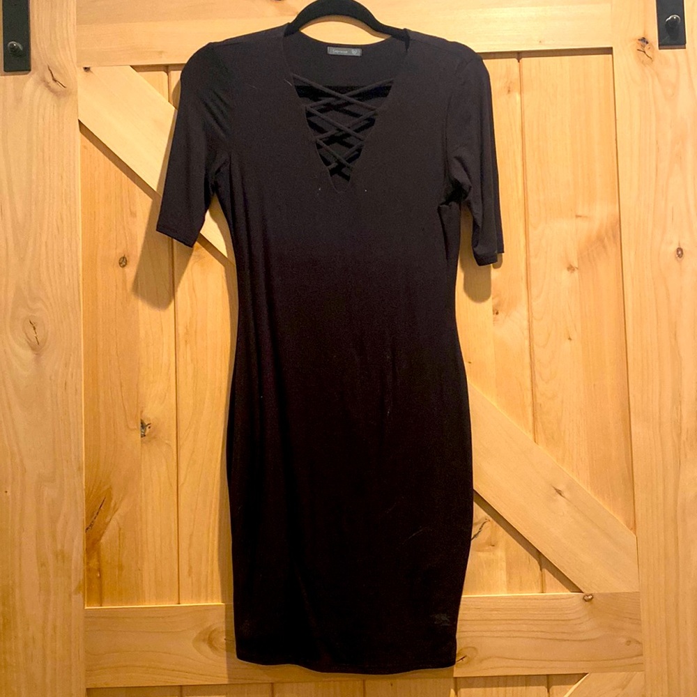 Little Black Dress LBD With sleeves